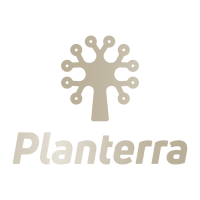 Planterra Logo Stacked SILVER